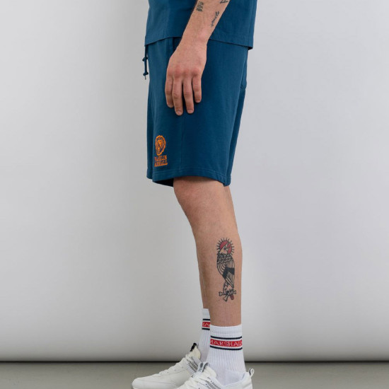 Franklin Marshall Ανδρικό σορτς Cotton Diagonal Fleece Pants